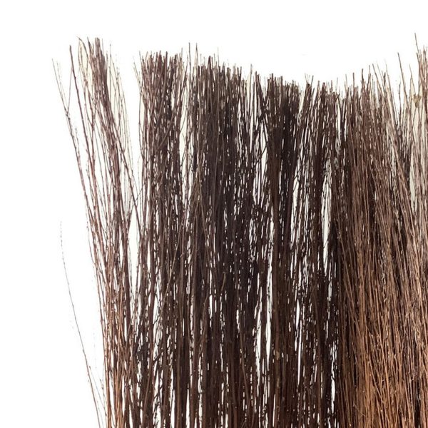3 Panel Vertically Aligned Willow Branches Room Divider, Brown By Casagear Home Cheap - Image 2